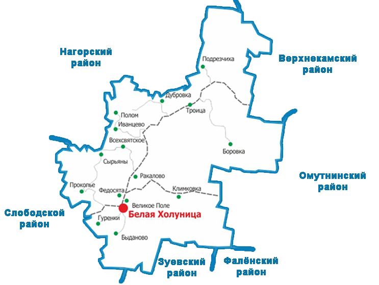 Белохолуницкий район