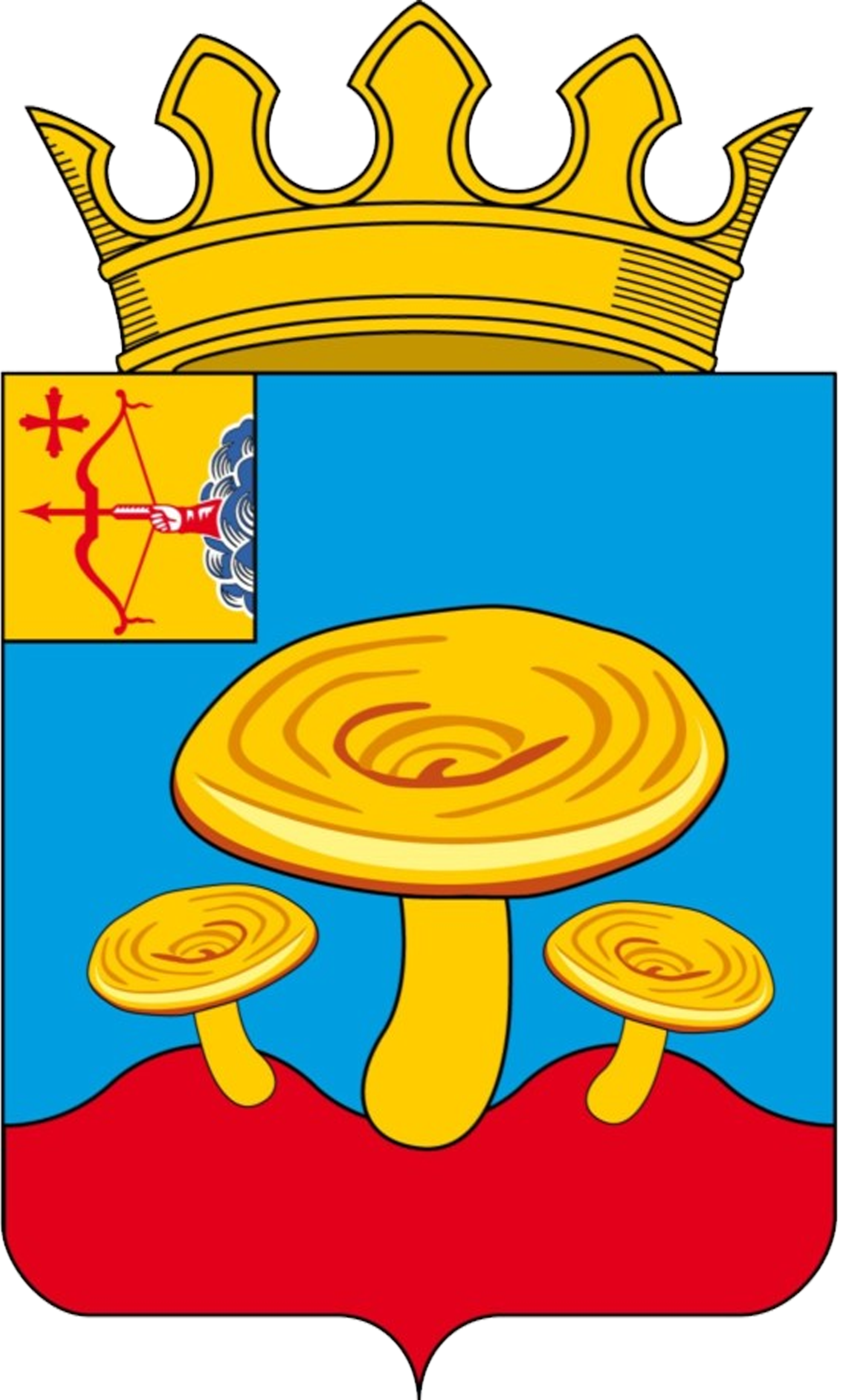 Сунский район, герб